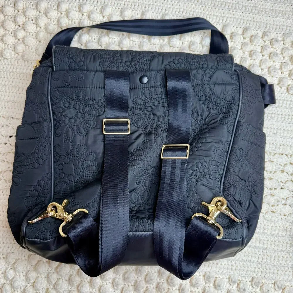 PETUNIA PICKLE BOTTOM Central Park North Boxy Backpack Black